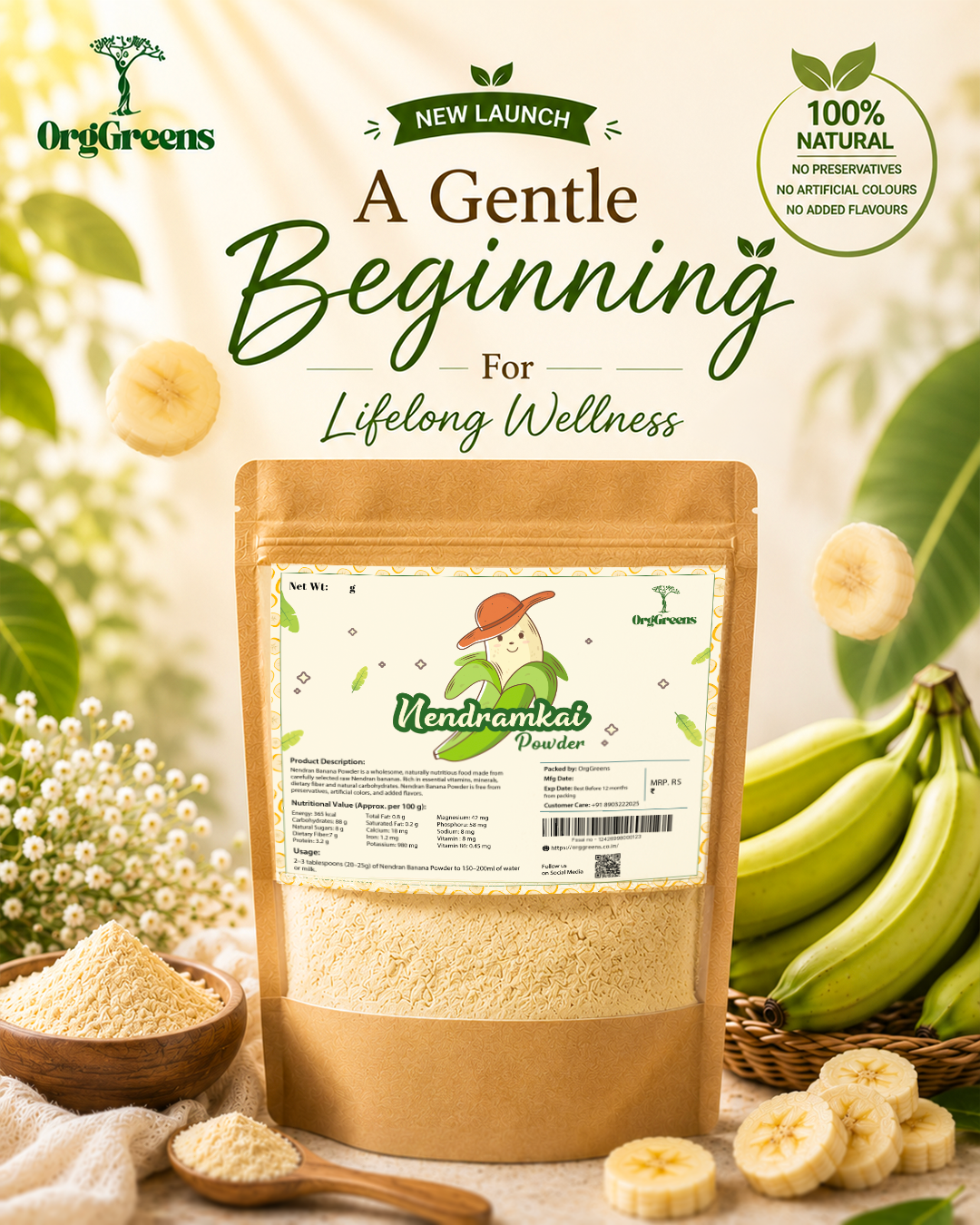 Nendramkai powder